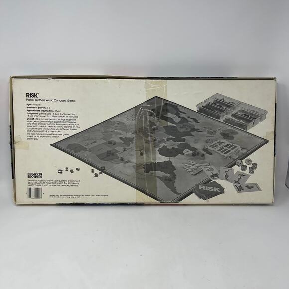 Vintage 1975-1980 RISK World Conquest Board Game by Parker Brothers - Picture 2 of 8